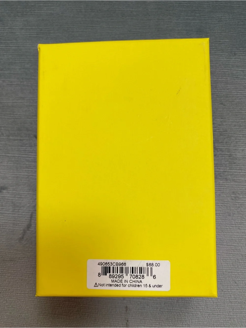 Betsey Johnson Crayon Box Keychain Charm NIB Opens, pink and yellow,gold